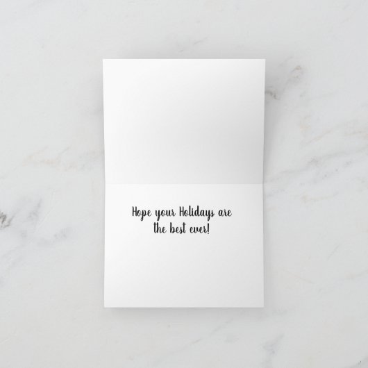 Fußball-Ball-Grußkarte Karte (Innenseite)