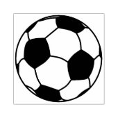 Fußball-Ball-Holzkunst-Briefmarke Gummistempel (Prägung)