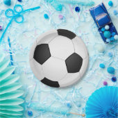 Fußball Ball Illustration Papier Plakat Pappteller (Party)