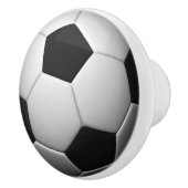 Fußball-Ball-Keramik Keramikknauf (Rechts)