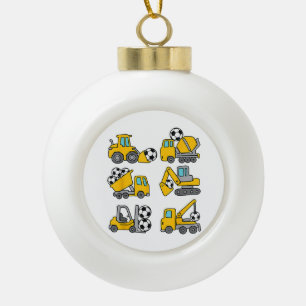 Fußball-Ball Kids Fußball Bauskubinen Keramik Kugel-Ornament
