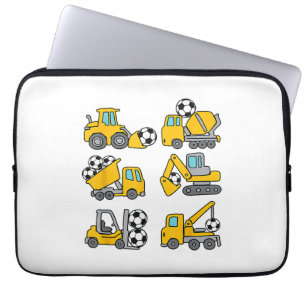 Fußball-Ball Kids Fußball Bauskubinen Laptopschutzhülle