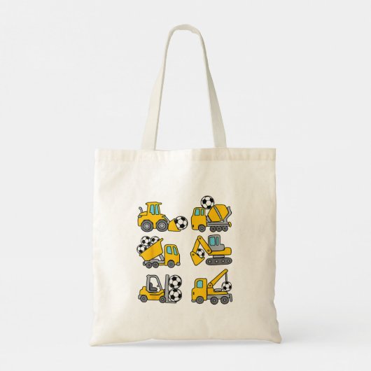 Fußball-Ball Kids Fußball Bauskubinen Tragetasche (Rückseite)