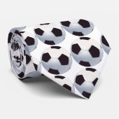 Fußball-Ball-Krawatte Krawatte (Gerollt)