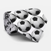 Fußball-Ball-Krawatte Krawatte (Gerollt)