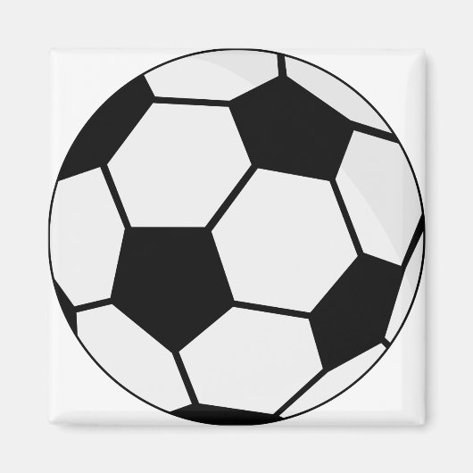 Fußball-Ball Magnet (Vorne)