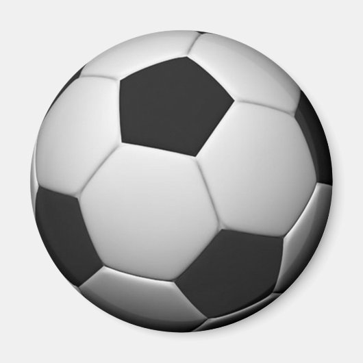 Fußball-Ball-Magnet Magnet (Vorne)