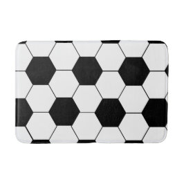 Fußball-Ball-Muster Badematte