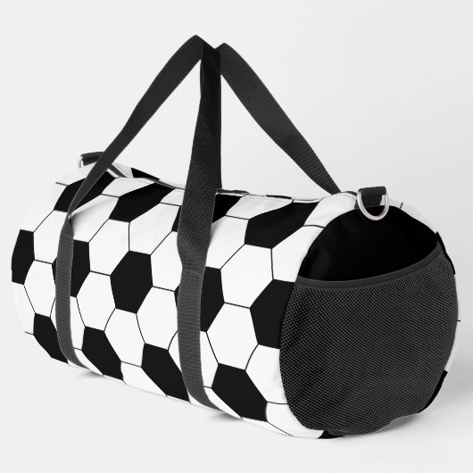 Fußball-Ball-Muster Duffle Bag (Rechte Ecke)