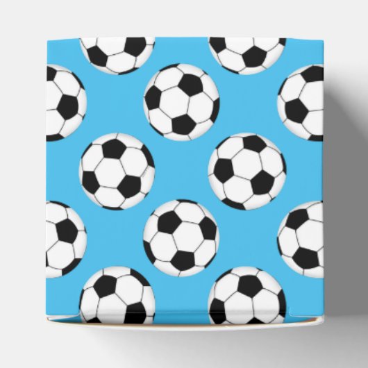 Fußball-Ball-Muster Geschenkschachtel (Oben)