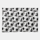 Fußball-Ball-Muster Küchentuch (Horizontal)