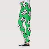 Fußball-Ball-Muster Leggings (Links)