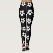 Fußball-Ball-Muster Leggings (Rückseite)