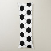 Fußball-Ball-Muster Seitenschläferkissen (Vorderseite Vertikal)