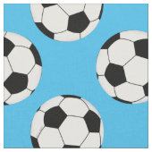 Fußball-Ball-Muster Stoff (Nahaufnahme)