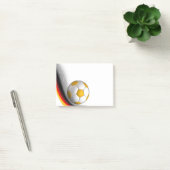 Fußball-Ball - Nachhinweise Post-it Klebezettel (Büro)