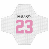 Fußball Ball NAME Birth YEAR Sport Pink Girl Fun (Flach)