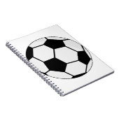 Fußball-Ball Notizblock (Rechte Seite)