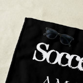 Fußball Ball Personalisiert Beach Handtuch Geschen (Beispiel)