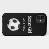 Fußball Ball Personalisiert Beach Handtuch Geschen Case-Mate iPhone Hülle (Rückseite (Horizontal))