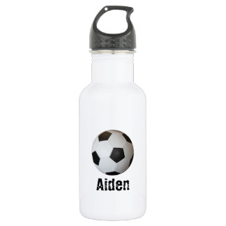 Fußball-Ball personalisiert Edelstahlflasche