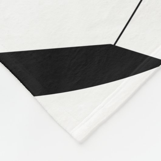 Fußball-Ball Personalisiert Fleecedecke (Ecke)