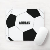 Fußball-Ball Personalisiert Mousepad (Mit Mouse)