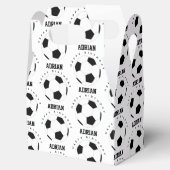 Fußball Ball Personalisiert Name Geburtstag Geschenkschachtel (Geöffnet)