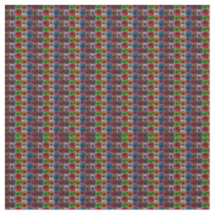 Fußball-Ball-Pop Art Muster Stoff