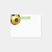 Fußball-Ball - Post-it-Notes Post-it Klebezettel (Vorderseite)