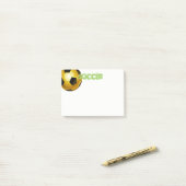 Fußball-Ball - Post-it-Notes Post-it Klebezettel (Auf Schreibtisch)