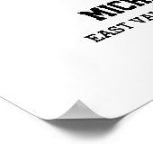 Fußball Ball Senior Abschluss Foto Collage Poster (Ecke)