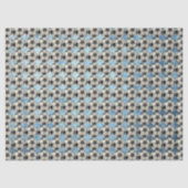Fußball Ball Sky Blue 1 Seidenpapier (Vorderseite)
