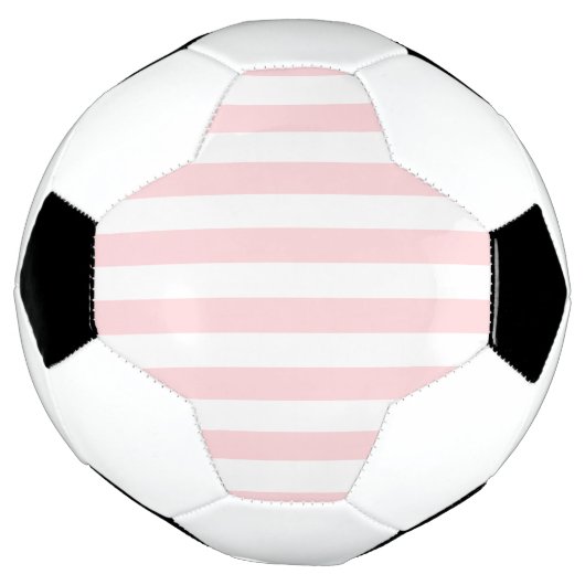 Fußball Ball Streifen Pink & White Ball (Gedreht)