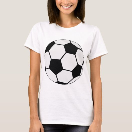 Fußball-Ball T-Shirt (Vorderseite)