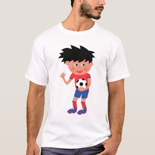 Fußball-Ball T-Shirt (Vorderseite)