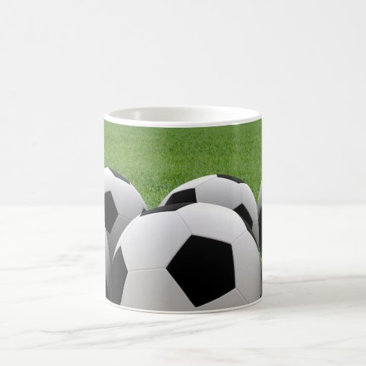 Fußball-Ball-Tasse Kaffeetasse (Mittel)