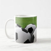 Fußball-Ball-Tasse Kaffeetasse (Links)