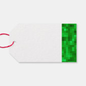 Fußball-Ball-Team Name Grüne Graskids Geschenkanhänger (Rückseite Horizontal)