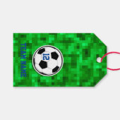 Fußball-Ball-Team Name Grüne Graskids Geschenkanhänger (Vorderseite (Horizontal))