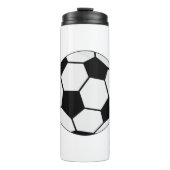 Fußball-Ball Thermosbecher (Vorderseite)