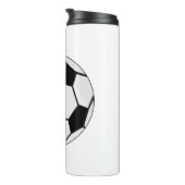 Fußball-Ball Thermosbecher (Nach rechts gedreht)