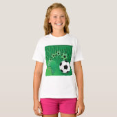 Fußball-Balls-Girls-T - Shirt (Vorne ganz)