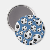 Fußball-Balls-Magnet Magnet (Vorderseite/Rückseite)