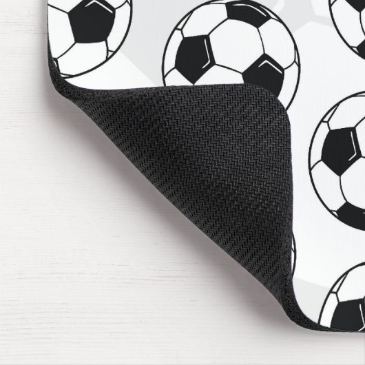 Fußball-Balls Mousepad (Ecke)