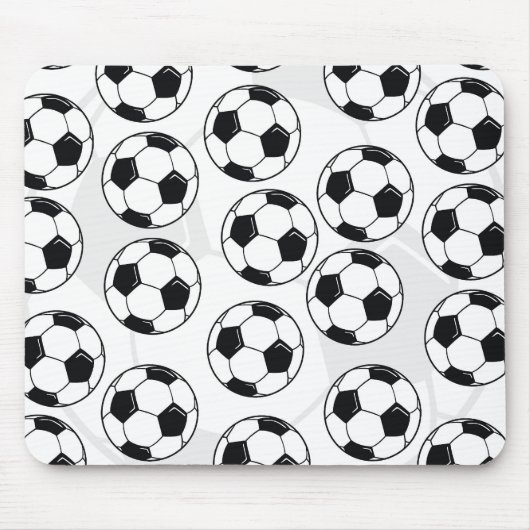 Fußball-Balls Mousepad (Vorne)