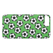 Fußball-Balls-Muster Case-Mate iPhone Hülle (Rückseite (Horizontal))