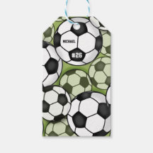 Fußball Balls Muster Kinder Jungen Name Jersey Num