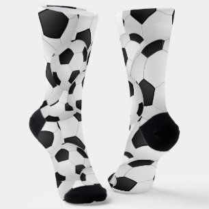 Fußball-Balls-Muster Socken