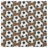 Fußball Balls Sport Brown Stoff (Muster)